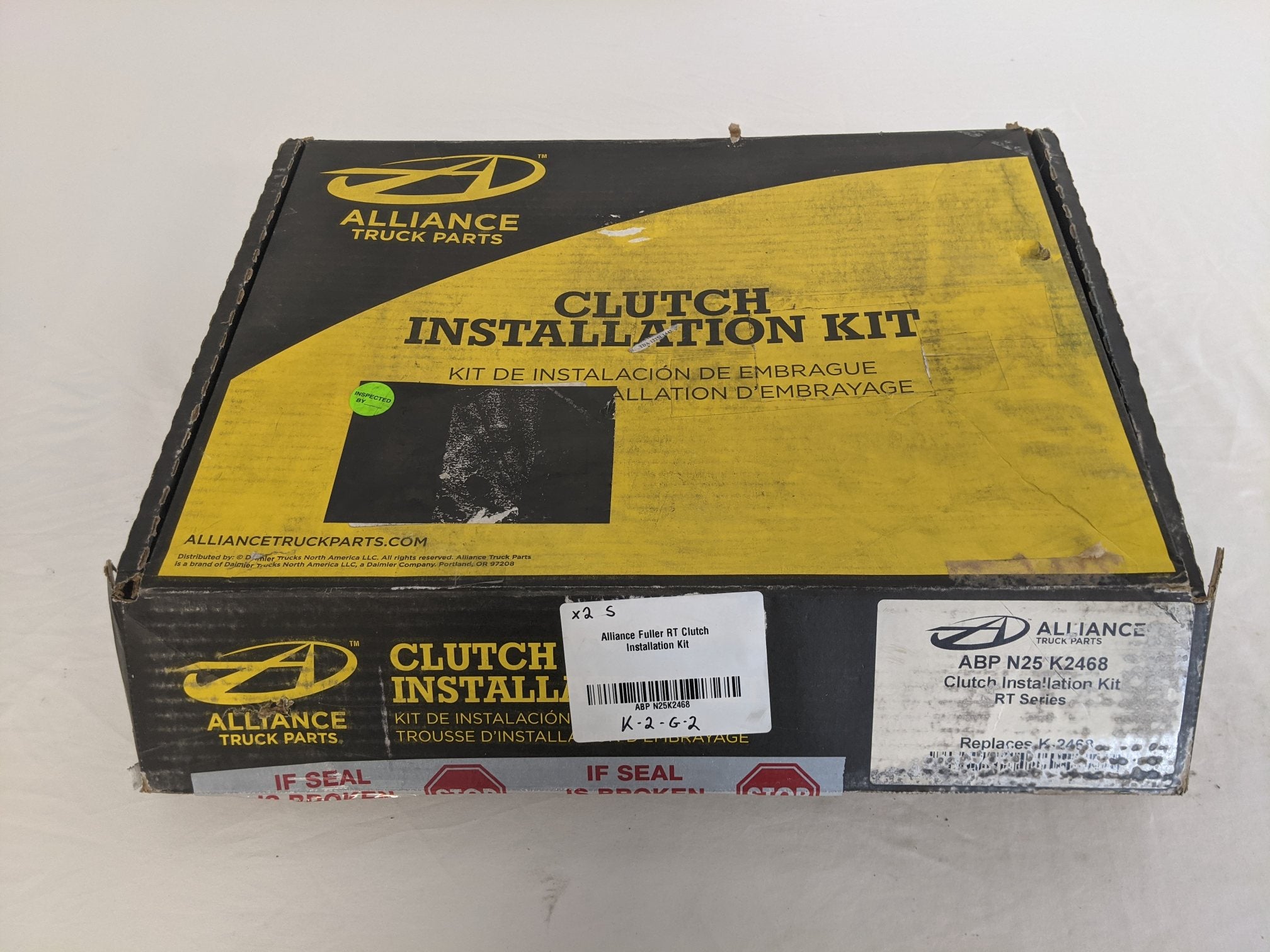 Alliance Fuller RT Clutch Installation Kit - P/N ABP N25K2468 (9320608727356)