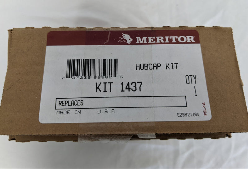Meritor Front Steer Wheel Hubcap Kit w/ Hardware - P/N TDA KIT1437 (9313847411004)