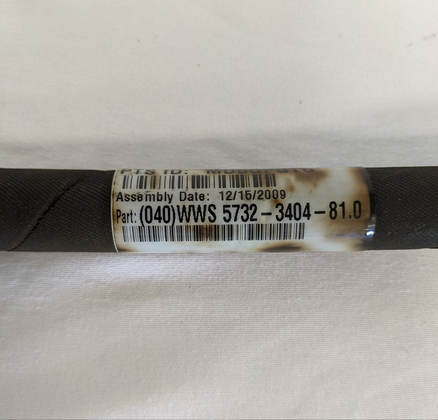 Parker 81" 422/421-6 Hose w/ 45° & 90° 9/16" Swivel Ends -P/N WWS 5732-3404-81.0 (9320538767676)