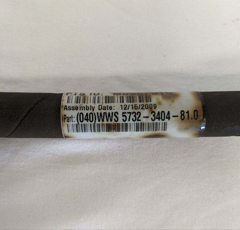 Parker 81" 422/421-6 Hose w/ 45° & 90° 9/16" Swivel Ends -P/N WWS 5732-3404-81.0 (9320538767676)