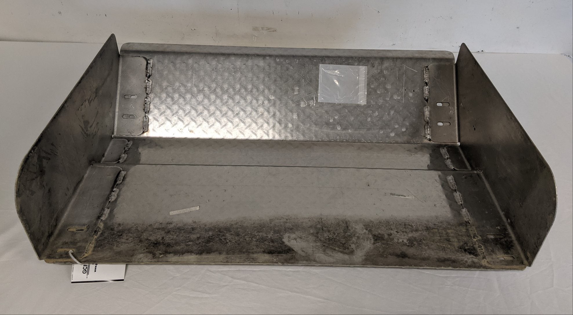 Used Western Star 38 ¼" x 9 ¾" Dia. Plate POL Exhaust ATD Cover - A06-83456-200 (9320891973948)