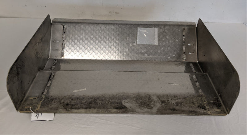Used Western Star 38 ¼" x 9 ¾" Dia. Plate POL Exhaust ATD Cover - A06-83456-200 (9320891973948)