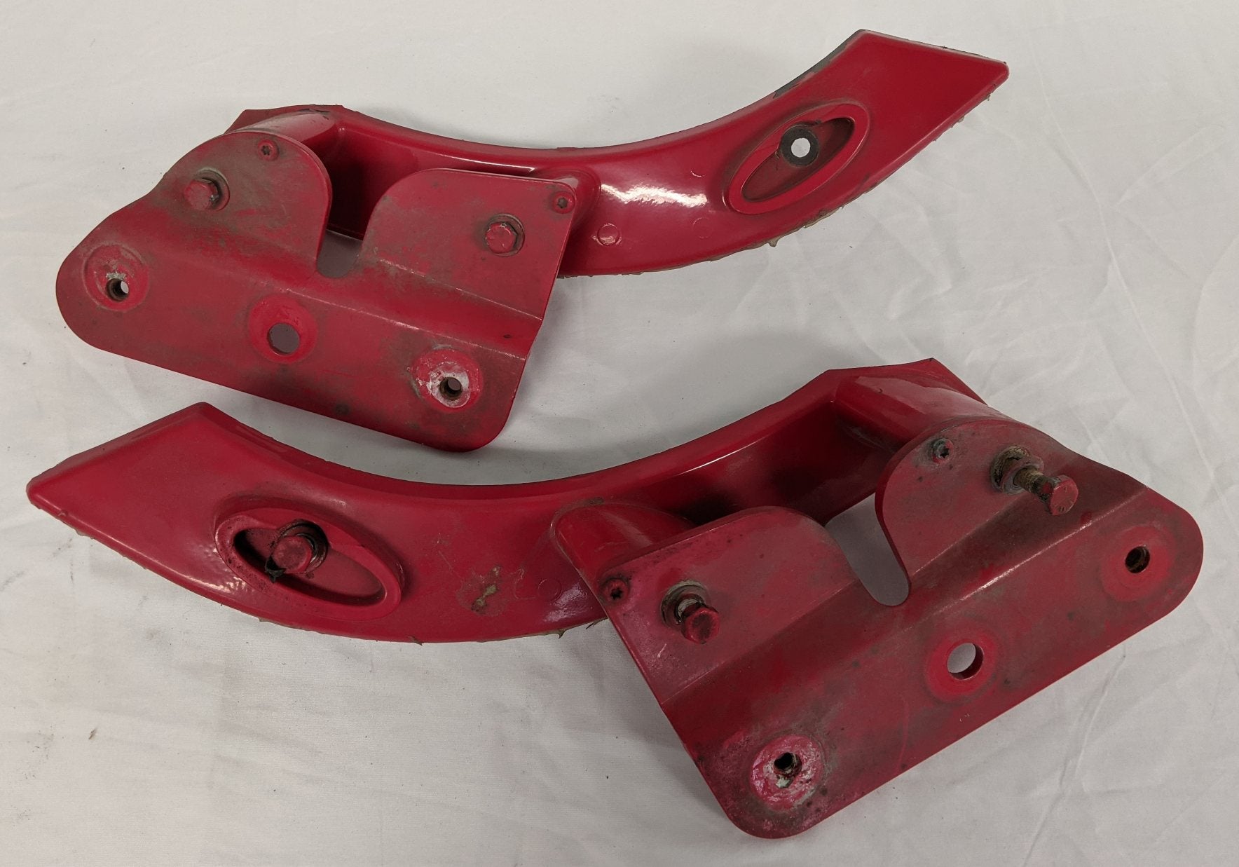 *LH & RH Set* Used Freightliner EXT Sunvisor Brackets P/N 22-46242-000 / 001 (9344132219196)