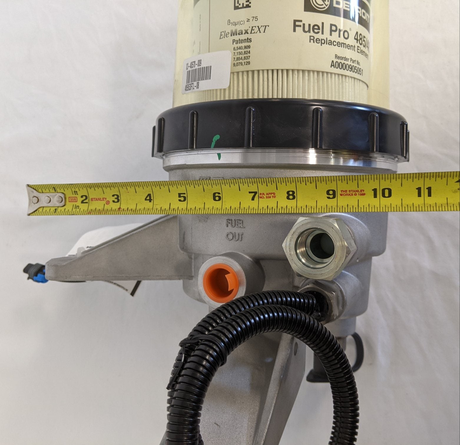 Davco Fuel Pro 485 ESOC WIF/Bypass Fuel Water Separator - 03-40570-009