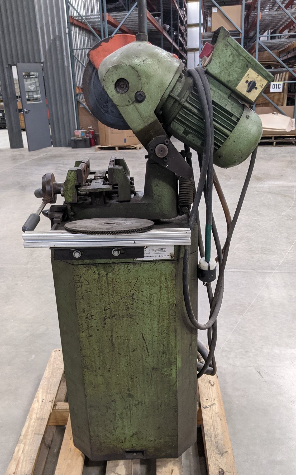 Used Scotchman Model 250 PC 10" Cold Cut Saw (9386337272124)