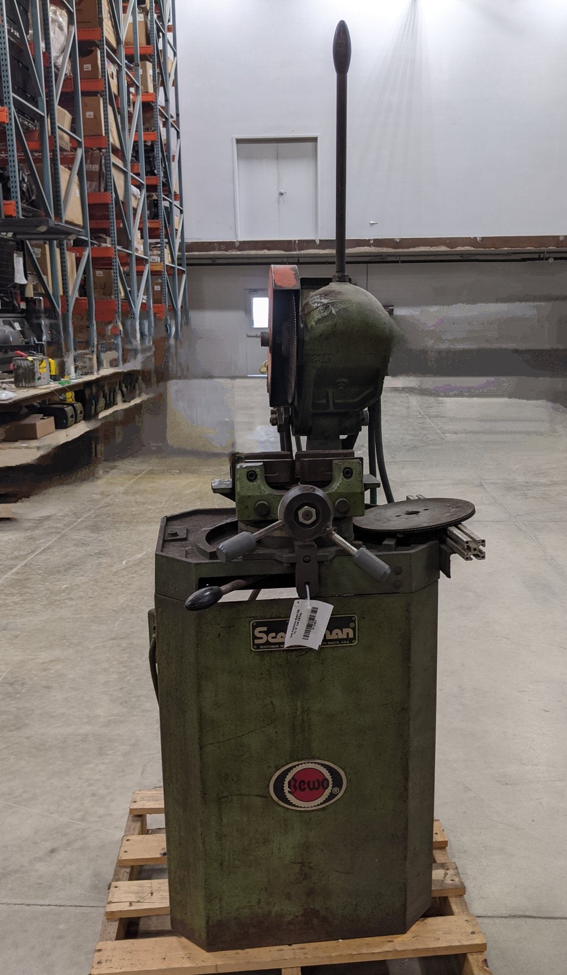 Used Scotchman Model 250 PC 10" Cold Cut Saw (9386337272124)