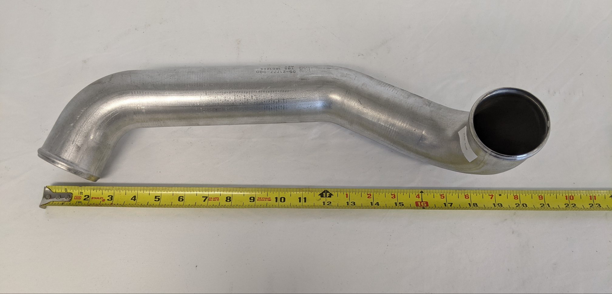 Freightliner Detroit DD13 Radiator Inlet Formed Pipe - P/N 05-21777-000 (9386516316476)