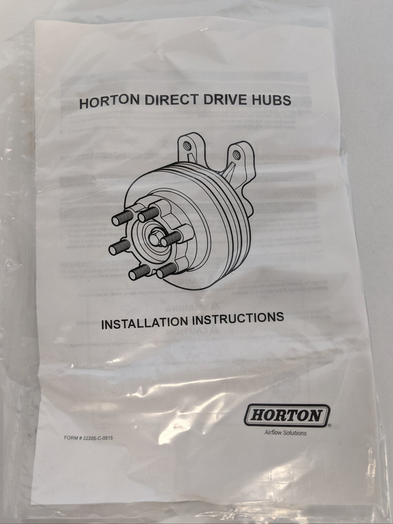 Horton Thermostatically Controlled Fan Clutch Assembly - P/N HOR 991967 (9404875047228)