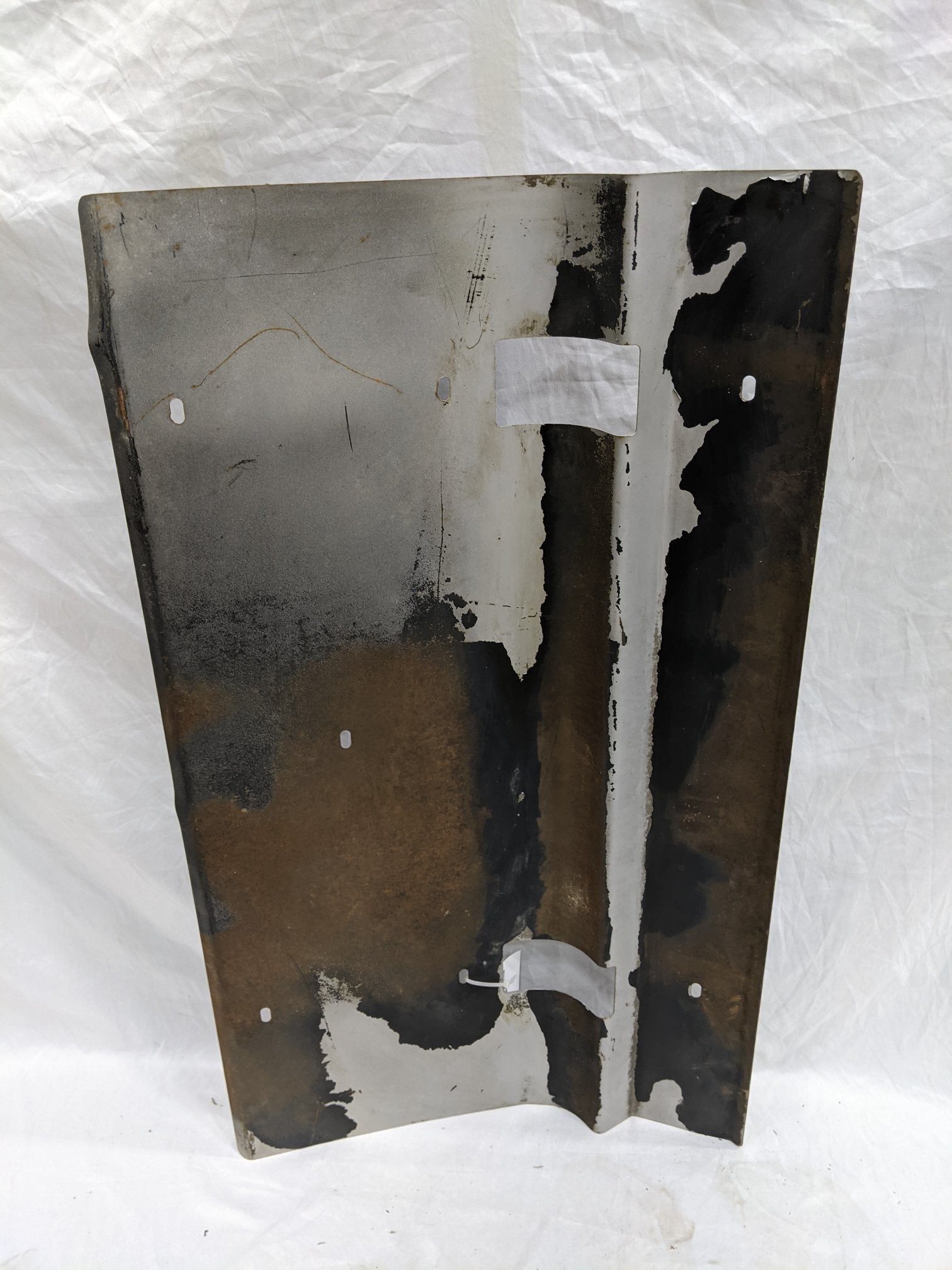 Damaged Freightliner ATD Front Steel Cover - P/N 22-71109-000 (9412242211132)