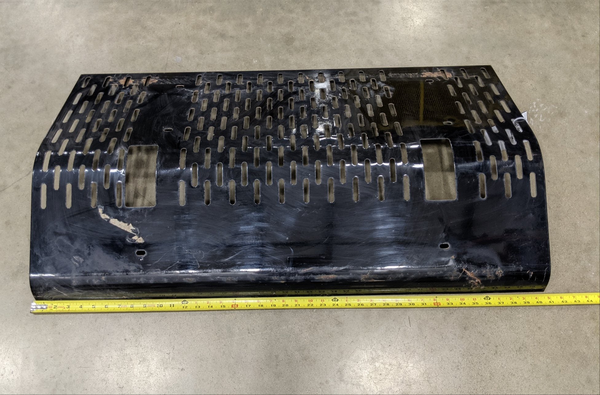 Used FTL Cummins ATD Front Cover w/ Step Bracket Cut-Out - P/N 22-67394-000 (9412246339900)