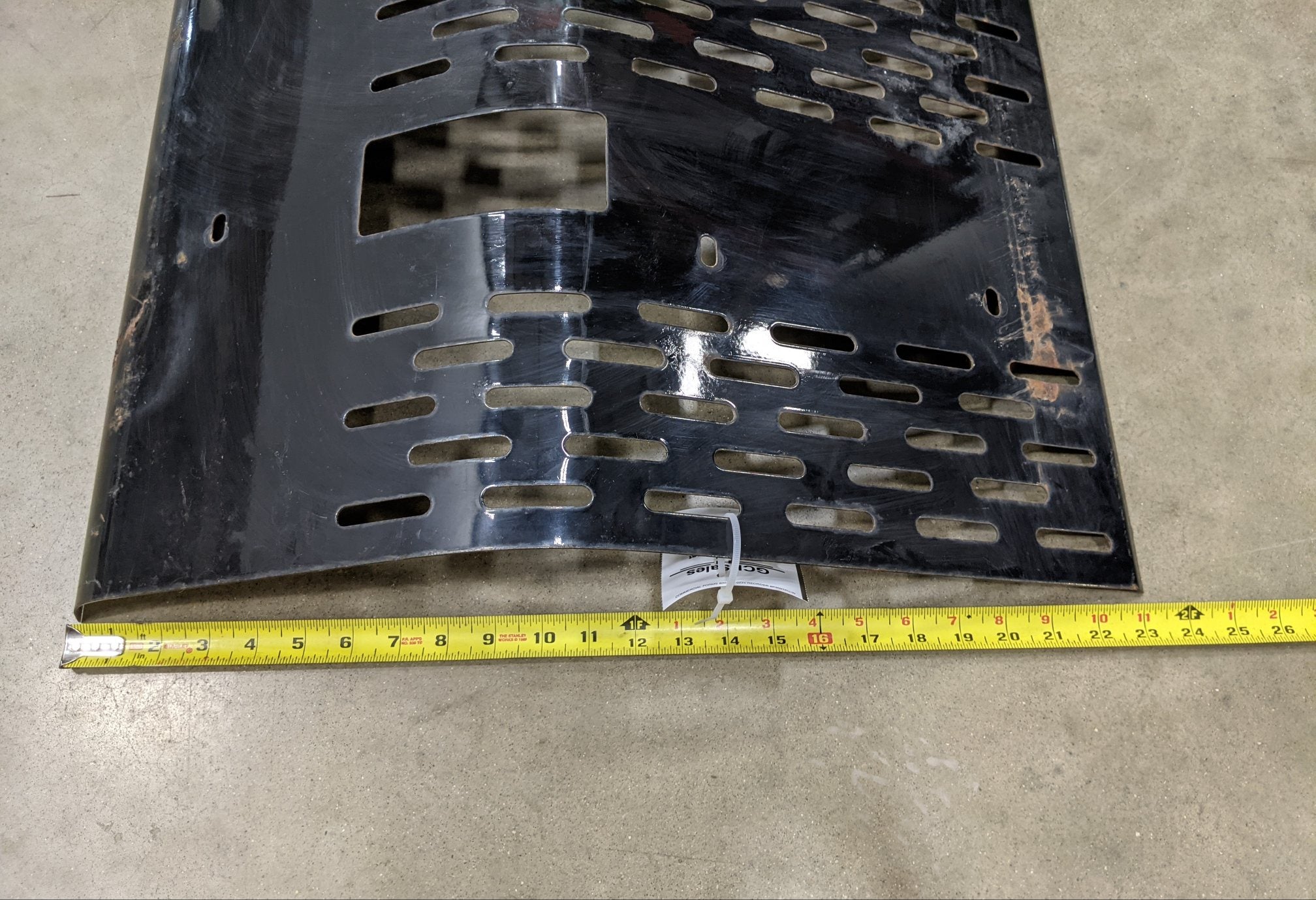 Used FTL Cummins ATD Front Cover w/ Step Bracket Cut-Out - P/N 22-67394-000 (9412246339900)