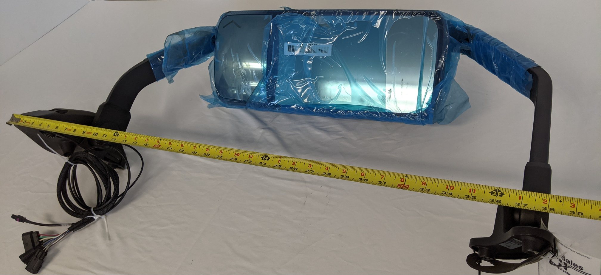 Western Star 57X / 49X / 47X LH, Black Arm Mirror - P/N A22