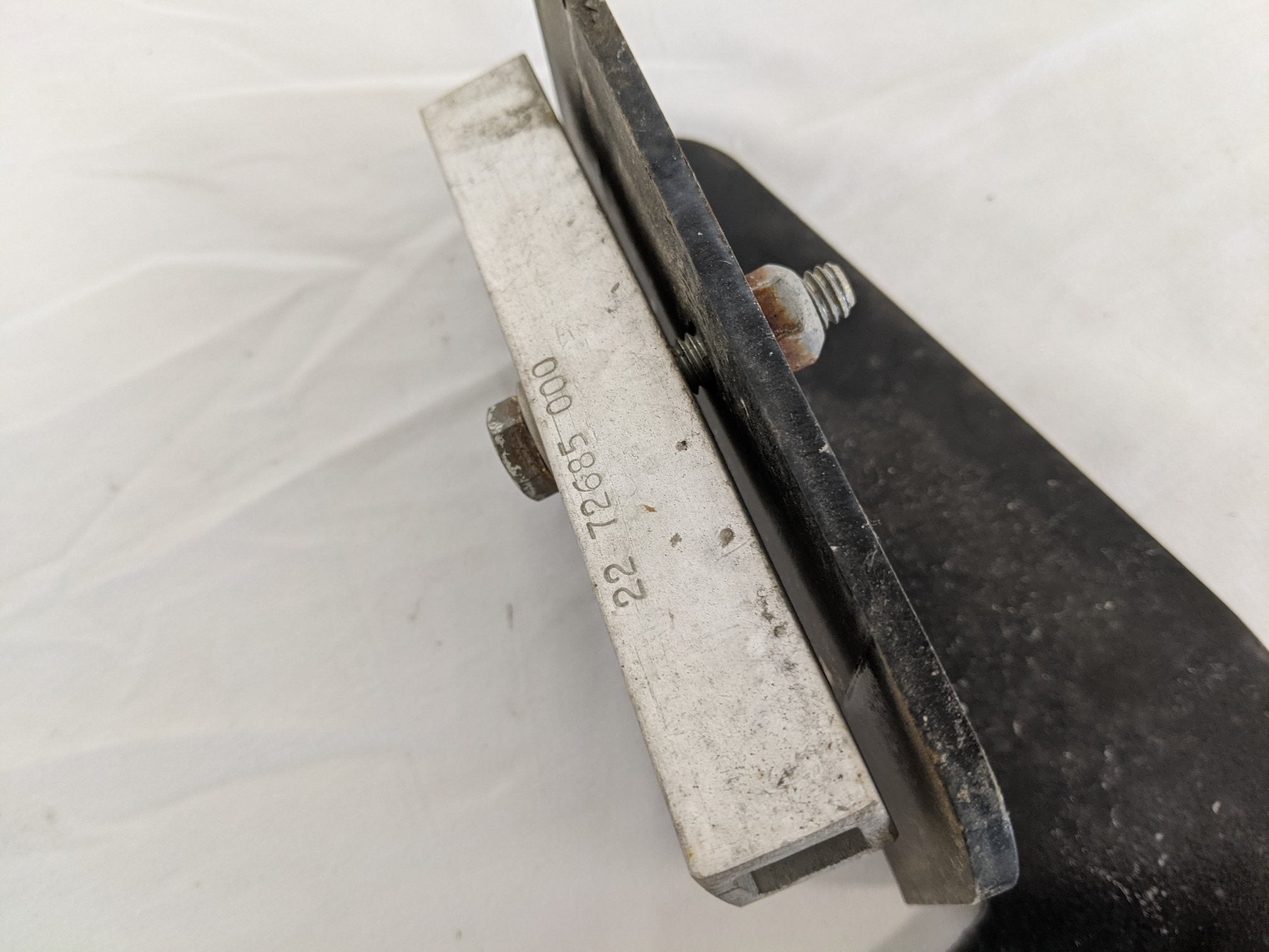 Used Western Star 38N-1D3 RH Battery Box Step Support Bracket - P/N 66-01223-001 (9436422439228)