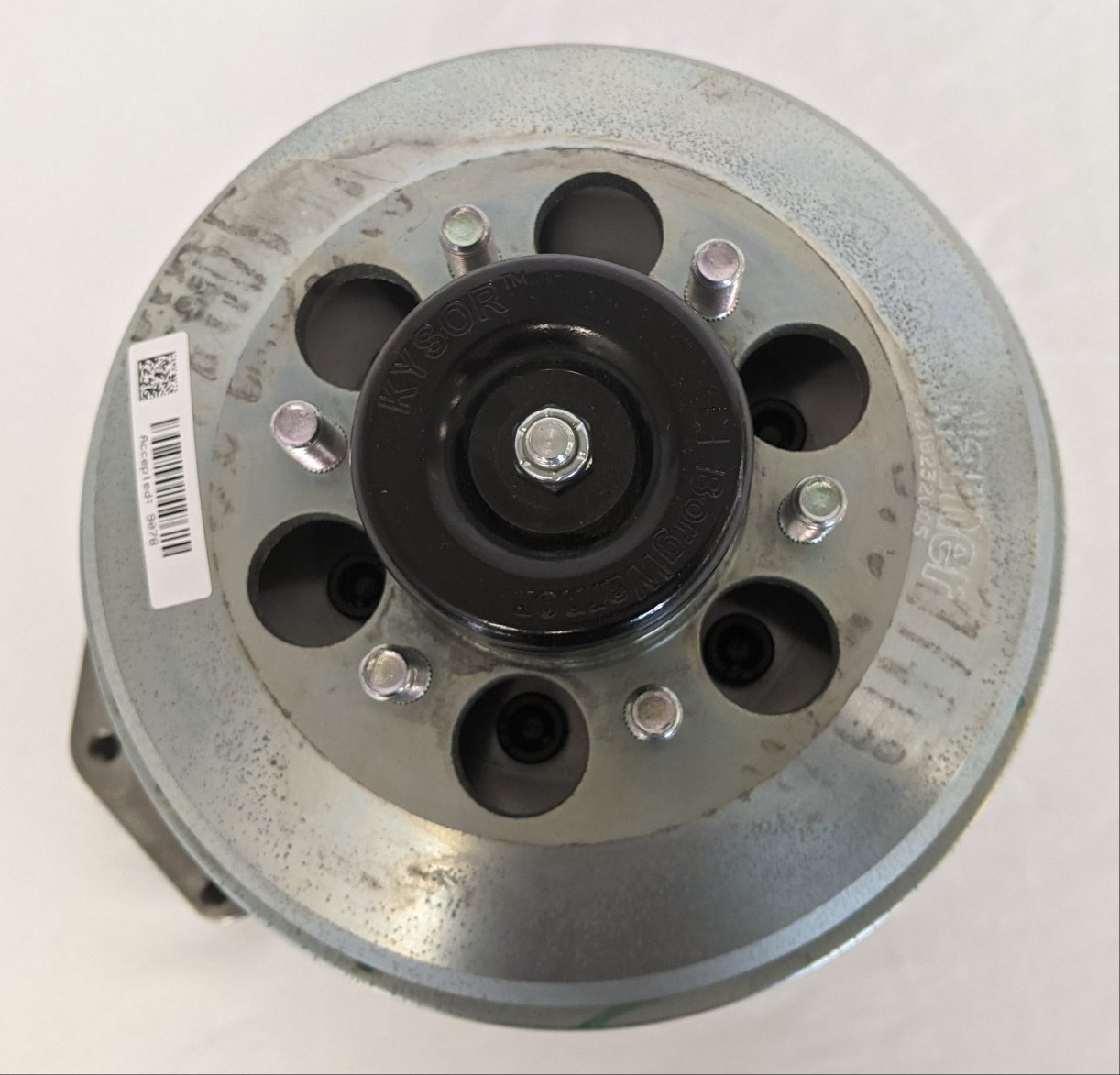 Kysor Cummins L9 444 On/Off Fan Clutch Hub - P/N KYS 010033082 (9480663597372)