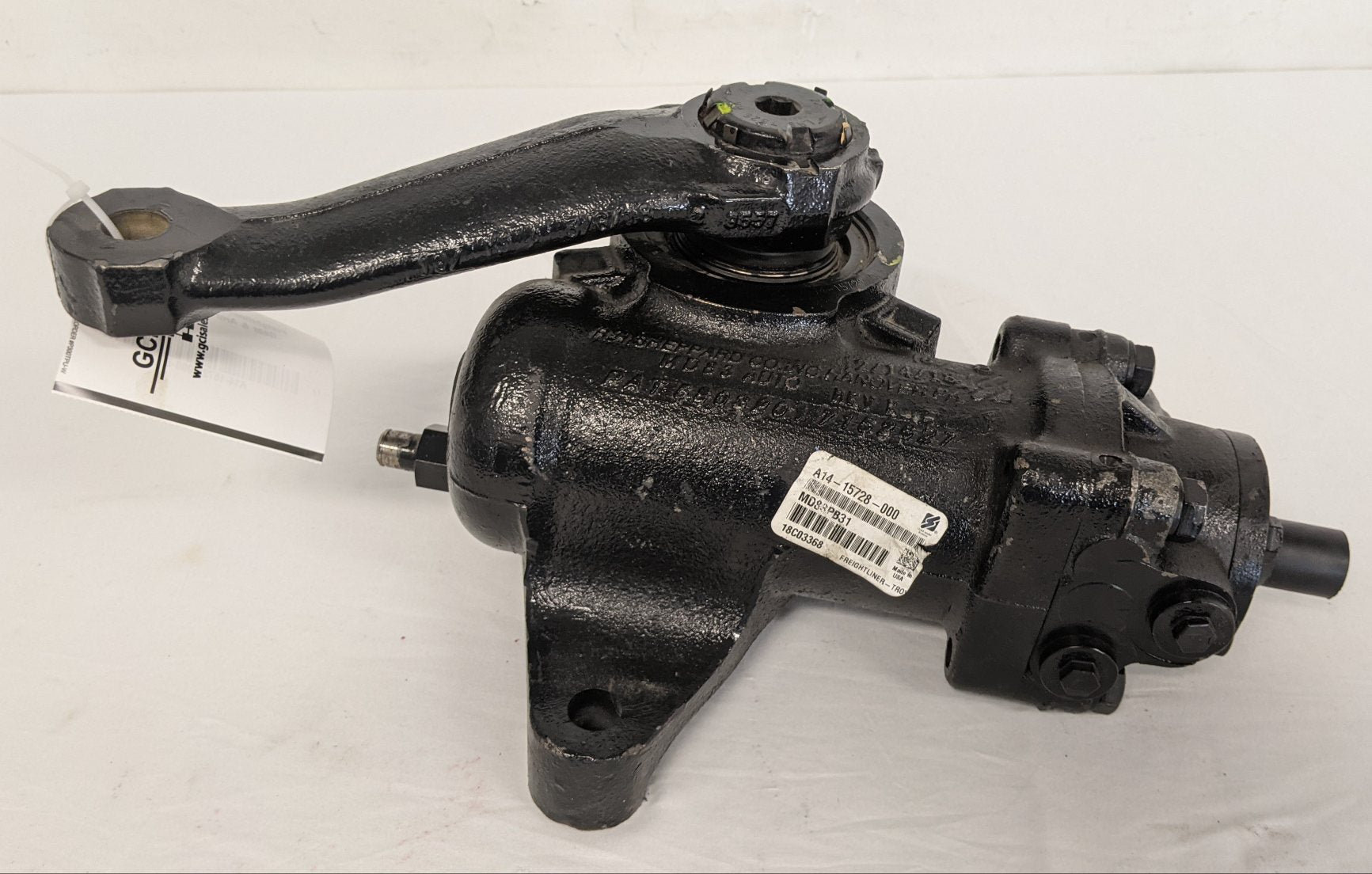 Freightliner MD83 Steering Gear & Arm Assembly - P/N A14-15728-000 (9607077888316)