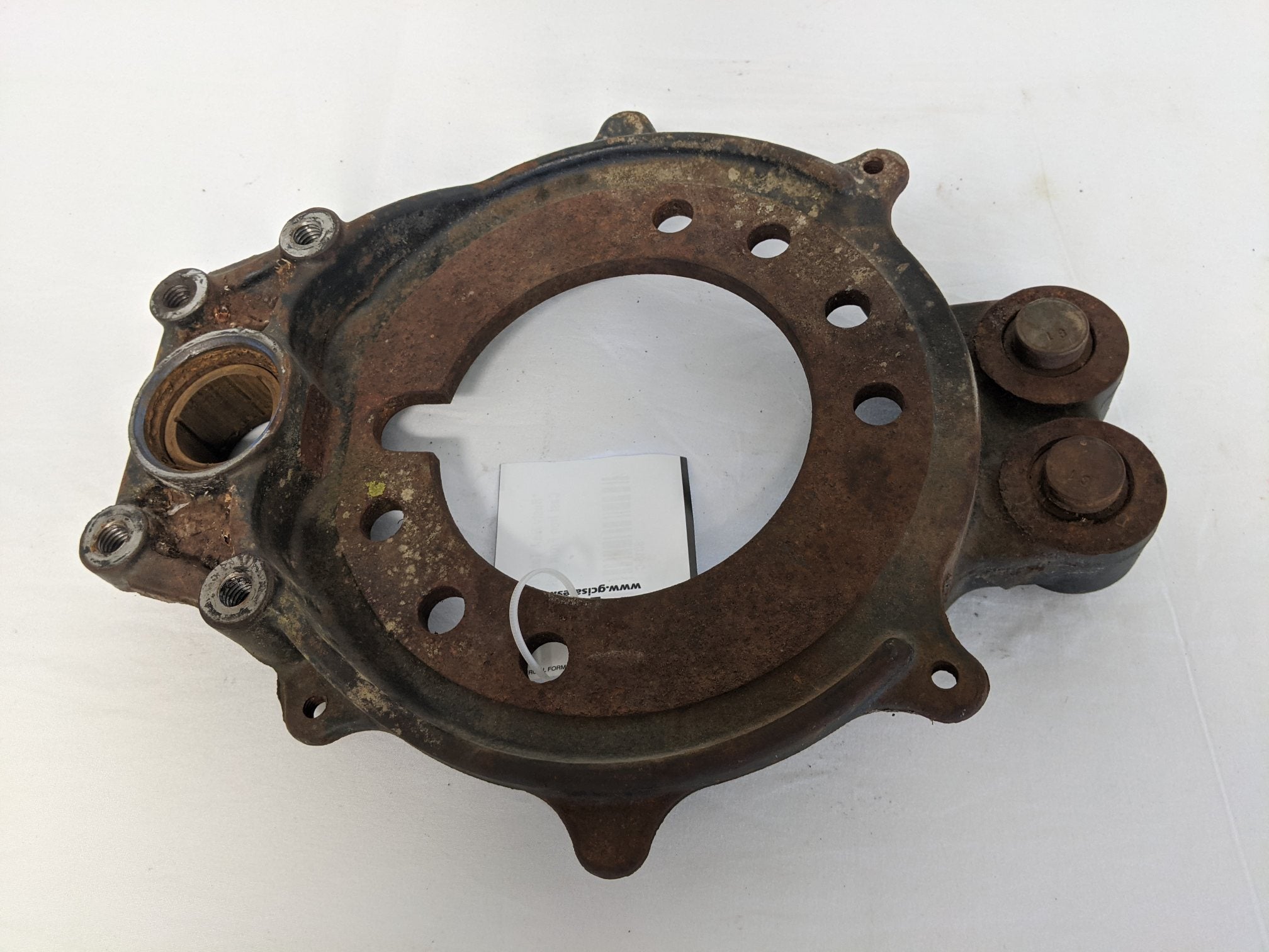 *Rusty New Take Off* Meritor Cast Iron Front Brake Spider - P/N TDA A2 3211J6016 (9523706298684)