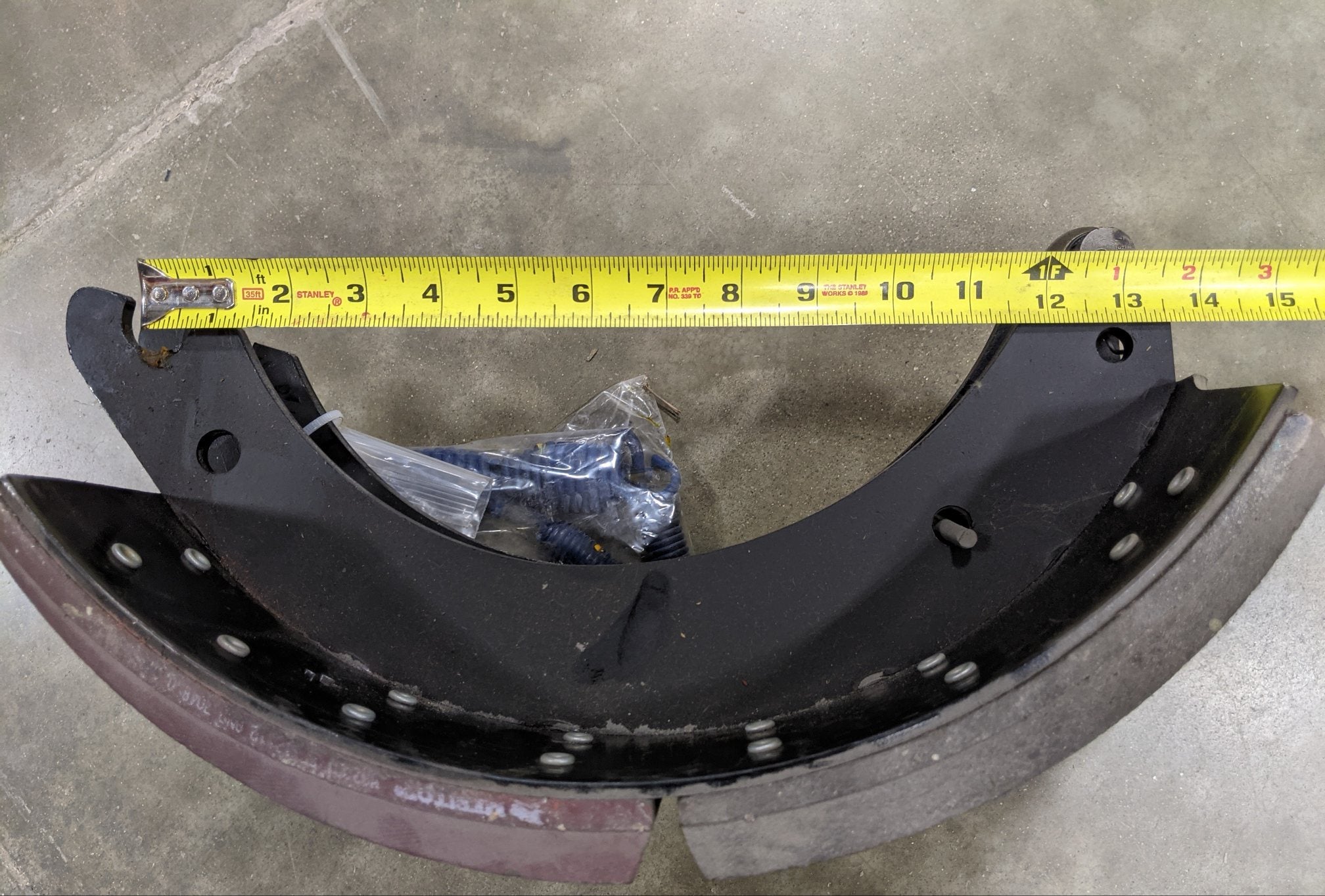 New Take Off *2 Sets* Meritor 16.5 4711QP 8 ⅝ Brake Shoe Kits- P/N SMA20014711QP (9539200483644)