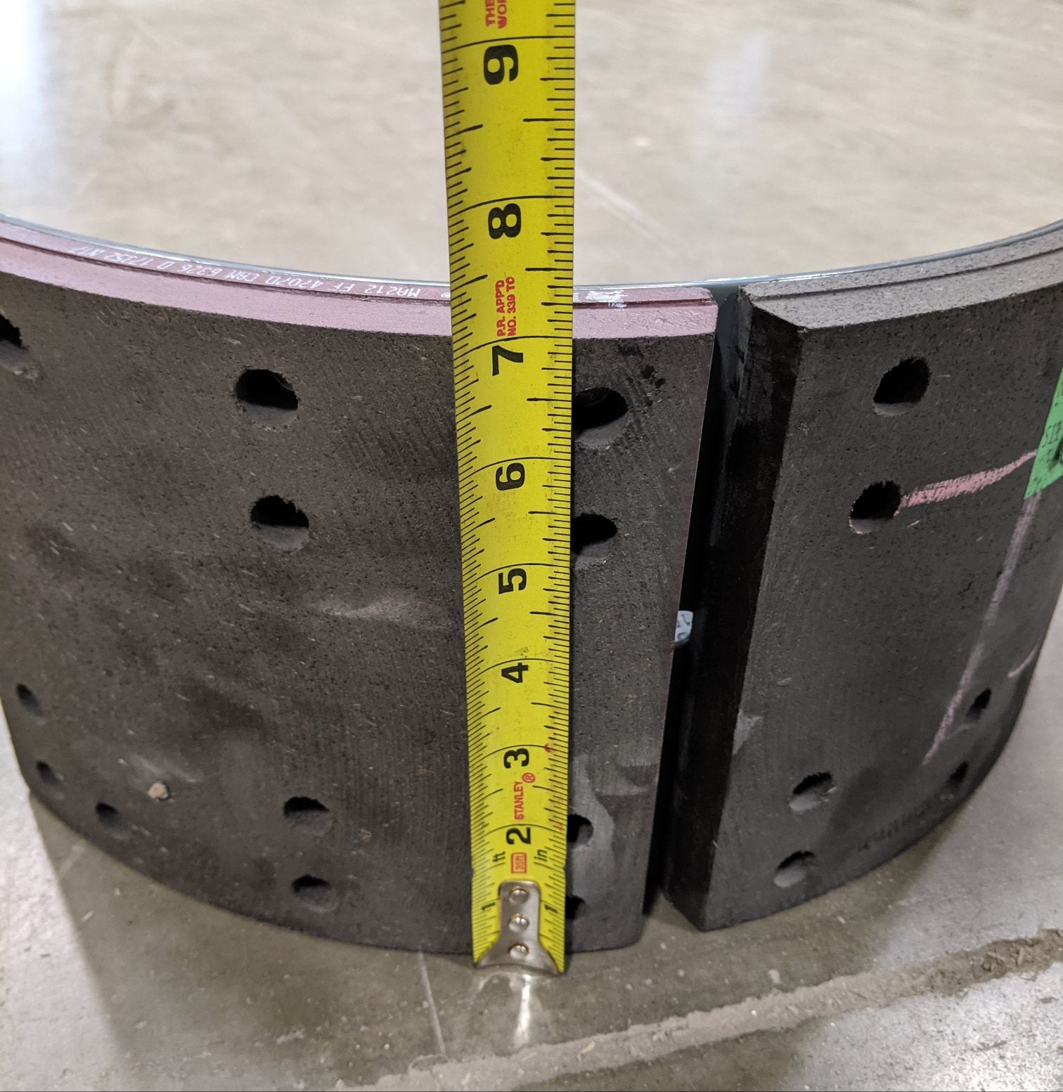 *New Take Off *4 Sets* Meritor 16.5" 4707QP 7" Brake Shoe Kits- P/N SMA2124707QP (9539195863356)