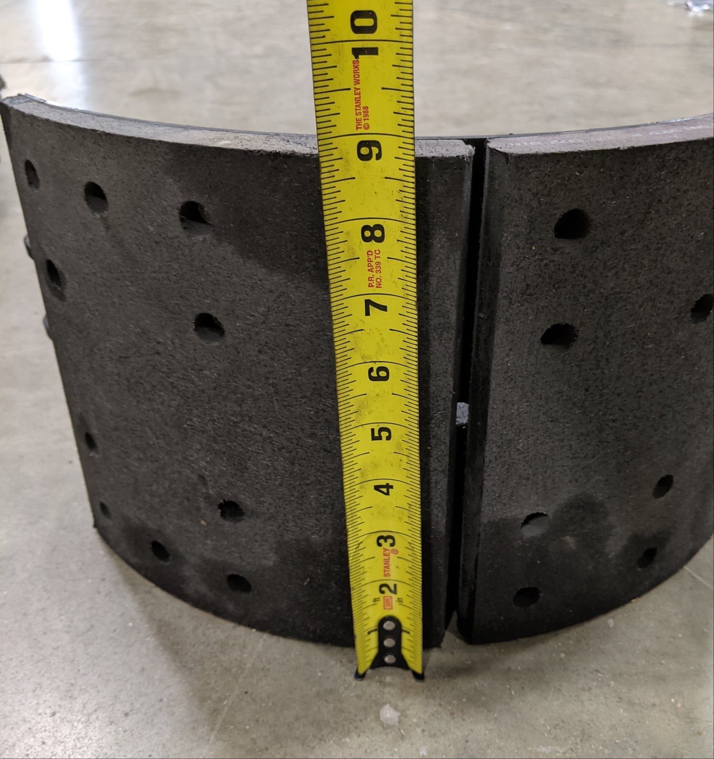 New Take Off *4 Sets* Meritor 16.5 4711QP 8 ⅝ Brake Shoe Kits- P/N SR3014711QP (9535025217852)