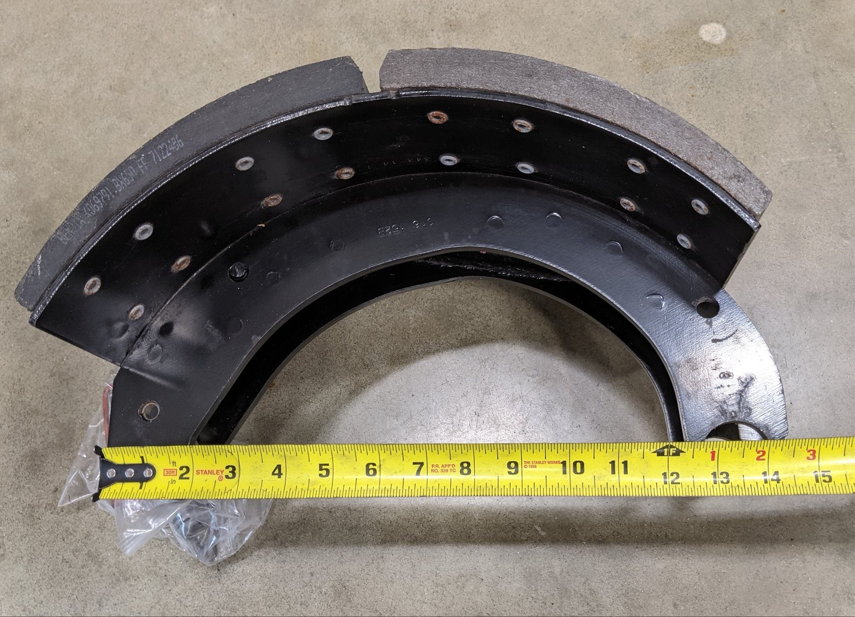 *New Take-Off *1 Set* Bendix 4726E2 16.5" BX850 8 ⅝ Brake Shoe Kit - P/N K088801 (9536843874620)