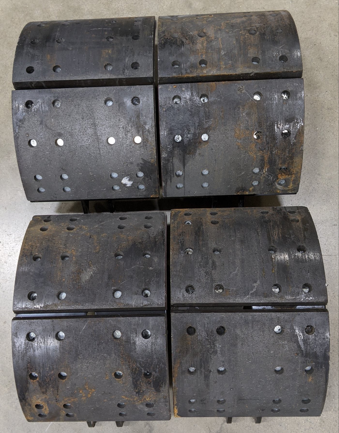 *New Take Off *2 Sets* Meritor 15" 4710QP 8 ⅝ Brake Shoe Kits- P/N SMA2124710QP (9536944472380)