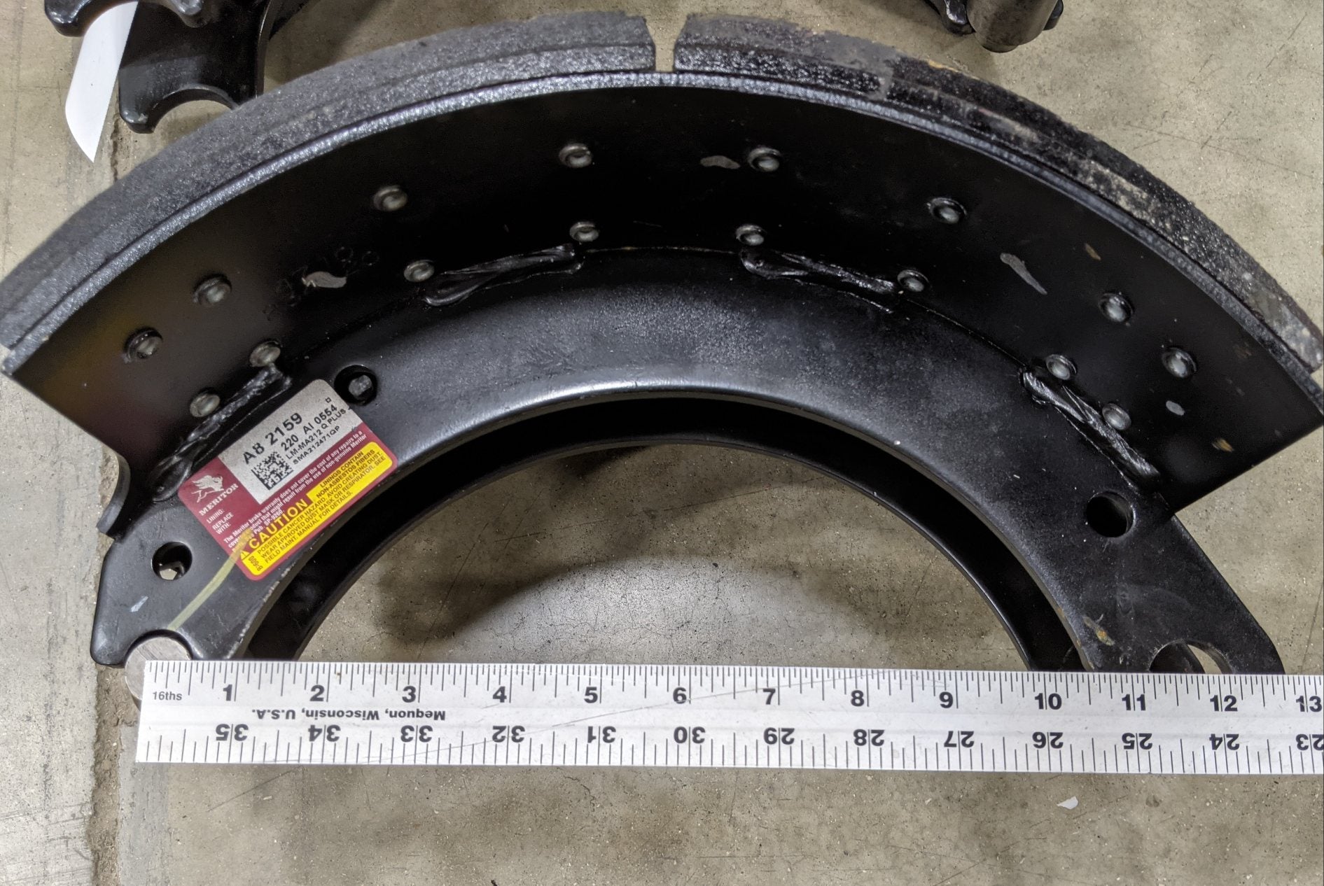 *New Take Off *2 Sets* Meritor 15" 4710QP 8 ⅝ Brake Shoe Kits- P/N SMA2124710QP (9536944472380)