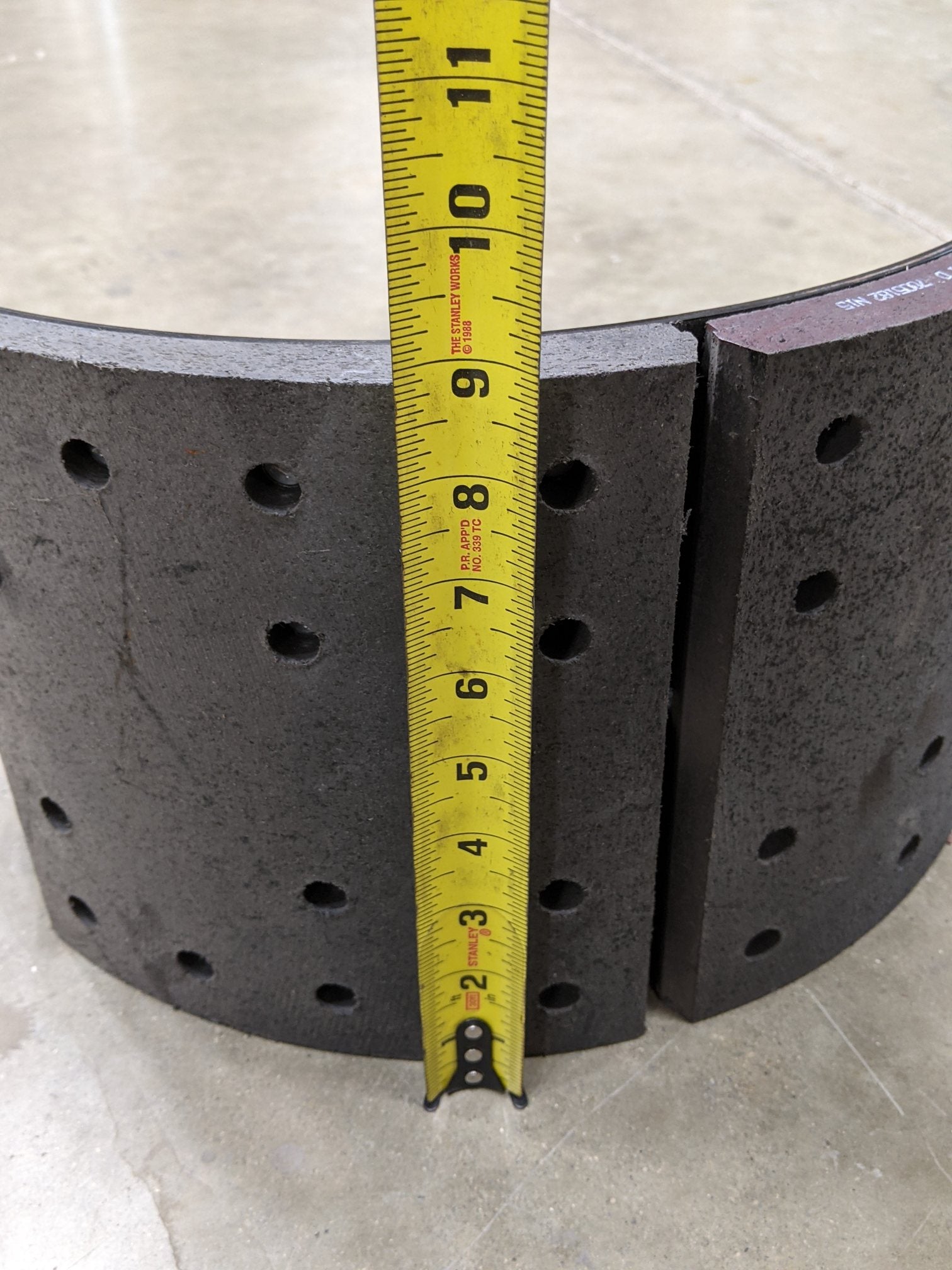 New Take Off *4 Sets* Meritor 16.5 4711QP 8 ⅝ Brake Shoe Kits- P/N SR4034711QP (9539567780156)