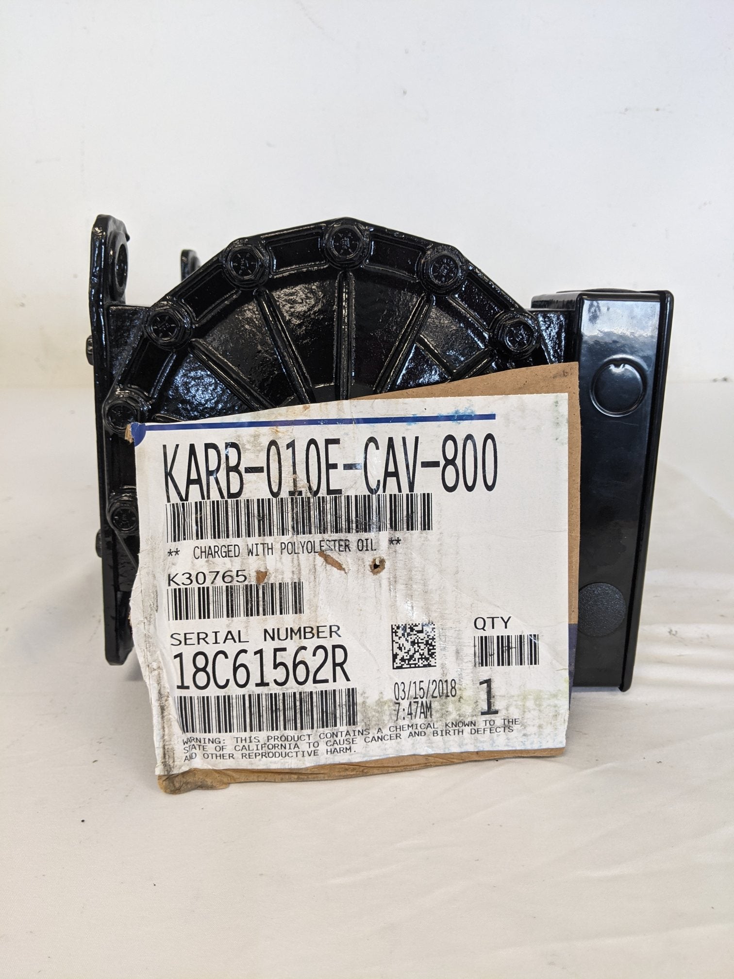 Copeland Semi-Hermetic Refrigeration Compressor # KARB-010E-CAV-800