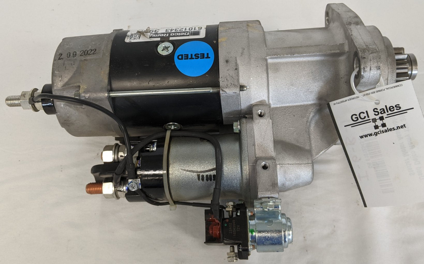 Used Delco Remy 12V 39MT Starter Motor Assembly - P/N 61012343 (6690299314262)