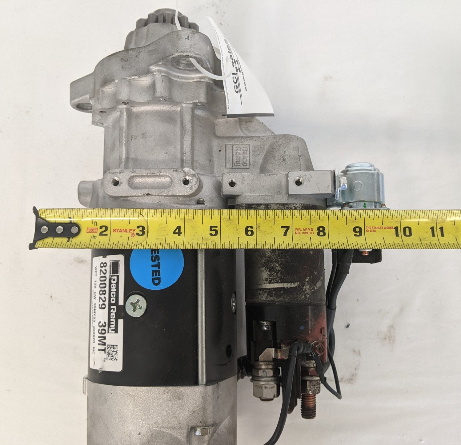 Used Delco Remy 39MT IMS Starter Motor - P/N DR 8200829
