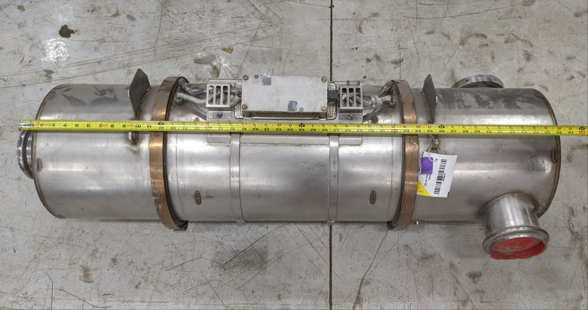OEM CAT Horizontal Aftertreatment SCR DPF Catalyst - P/N CAT 3078968