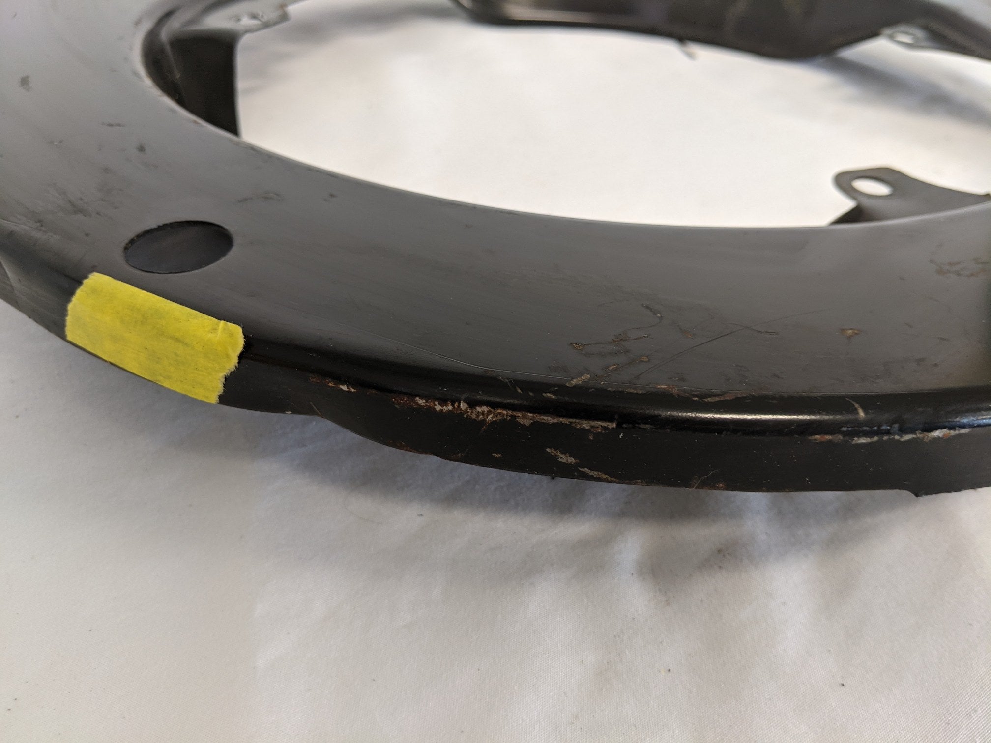 Used Bendix Front Disc Brake Dust Shield - P/N BW 973955N (9639653835068)