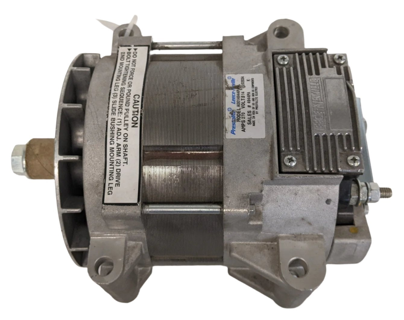 Leece-Neville Pad Mount 270A 14V Alternator - P/N A0014944PA (9645103874364)