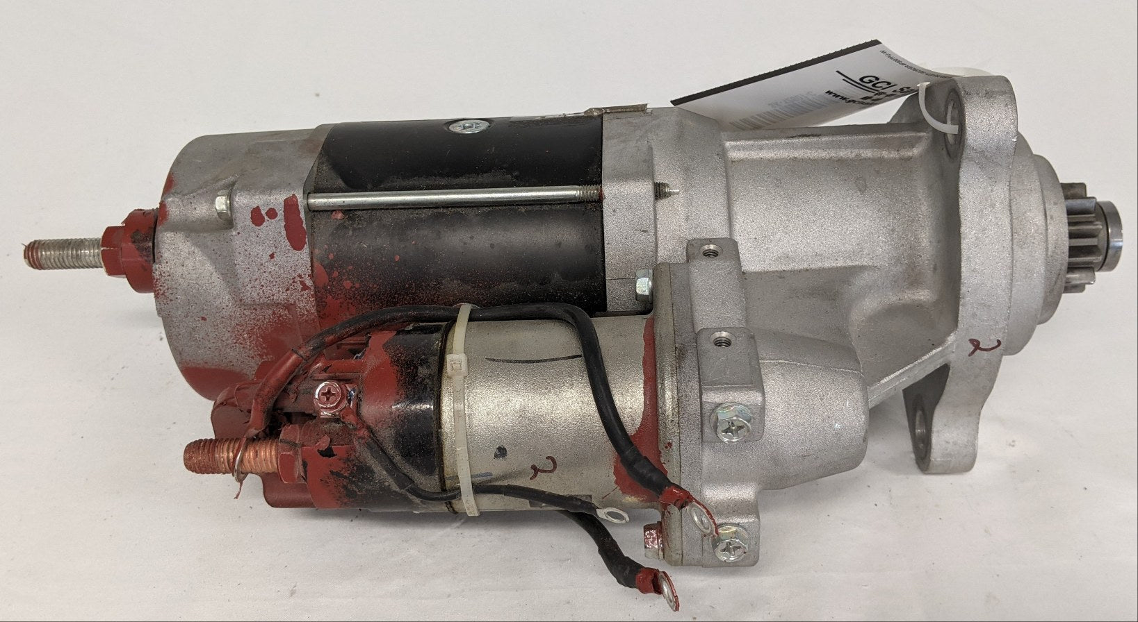 *Missing Solenoid* Used Delco Remy 12V 39MT Starter Motor - P/N 61012343 (9644996559164)