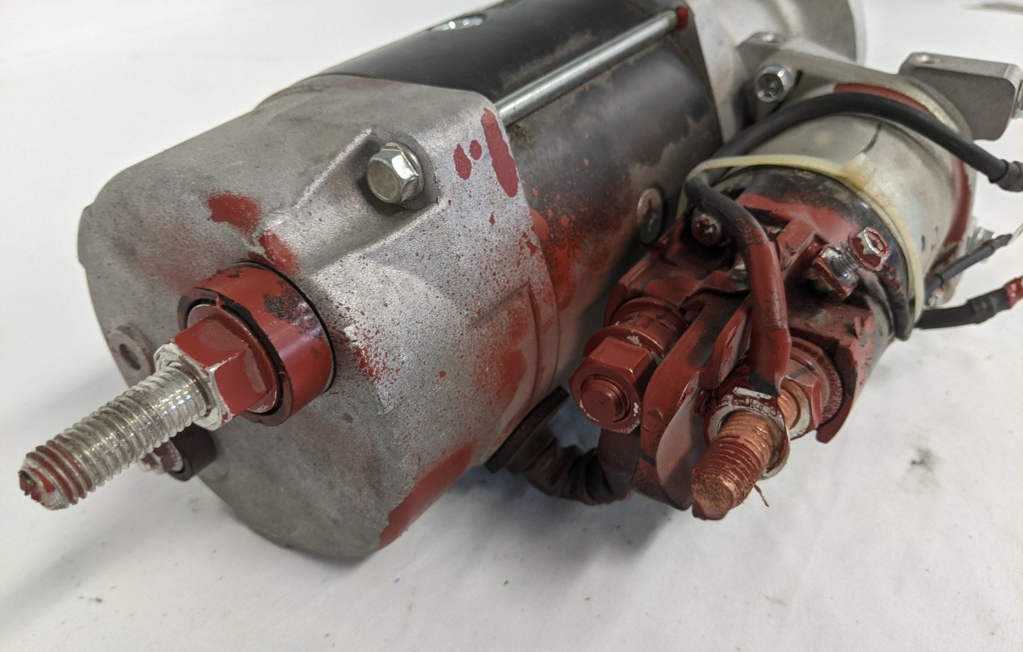 *Missing Solenoid* Used Delco Remy 12V 39MT Starter Motor - P/N 61012343 (9644996559164)