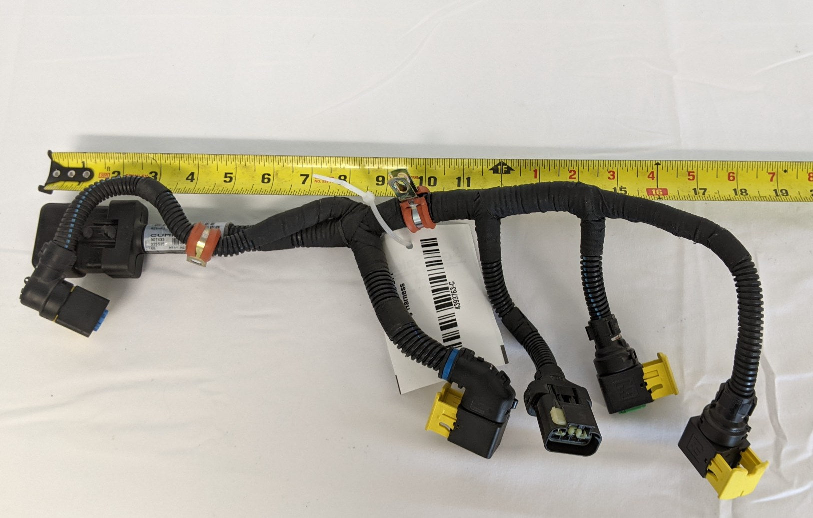 Used OEM Cummins DPF Wiring Harness - P/N 4393763 / A053T740 (9655272046908)