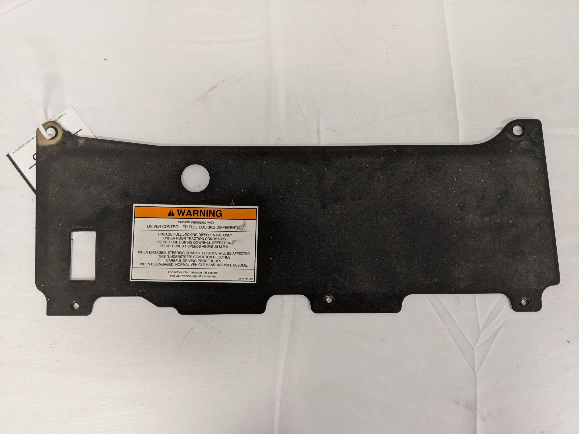 Used Freightliner M2 AUX Instrument Gauge Switch Panel - P/N 22-53168-000 (9653709308220)