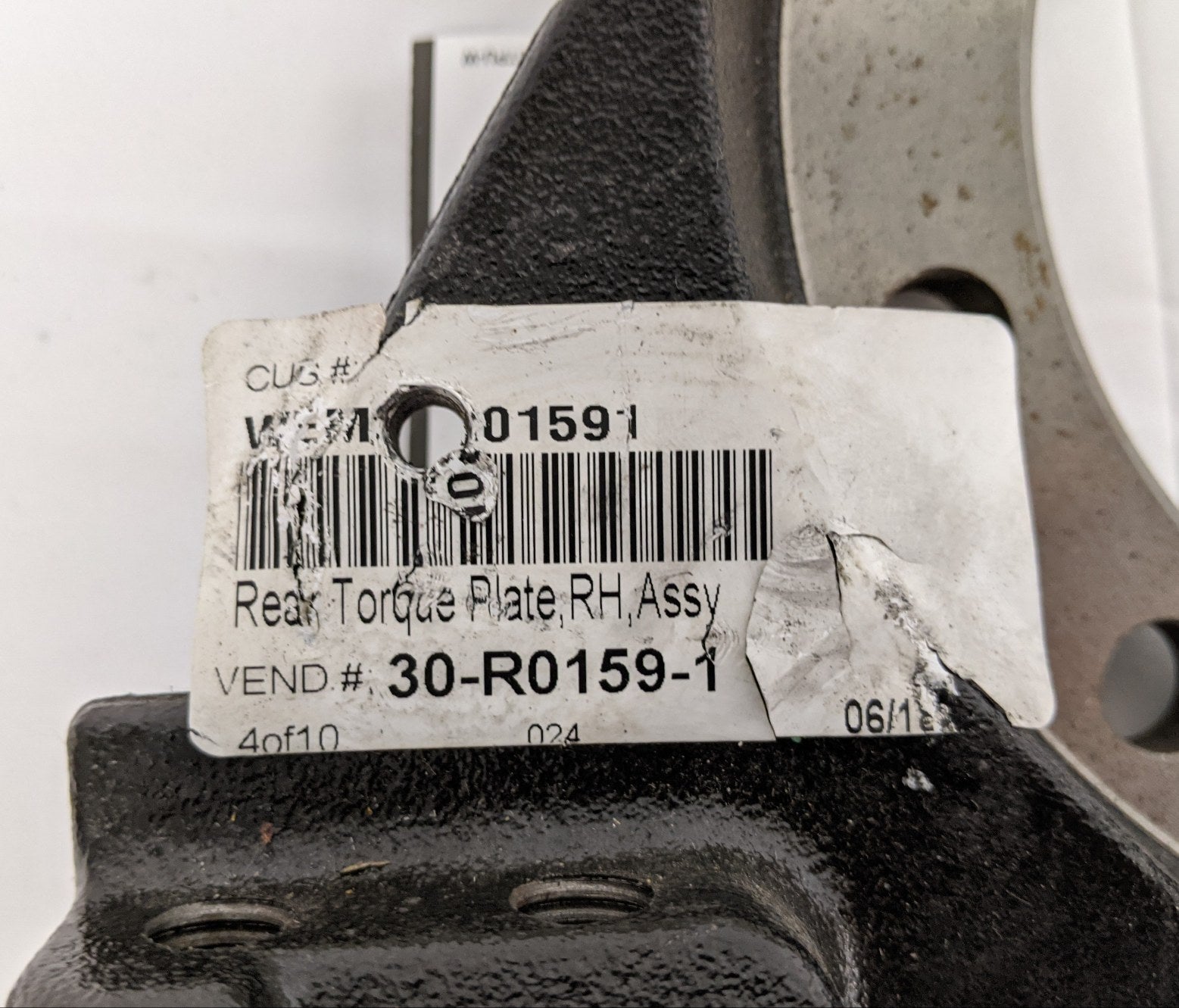 Freightliner WEM Hydraulic Disc Brake Anchor Plate - WEM 30R01591