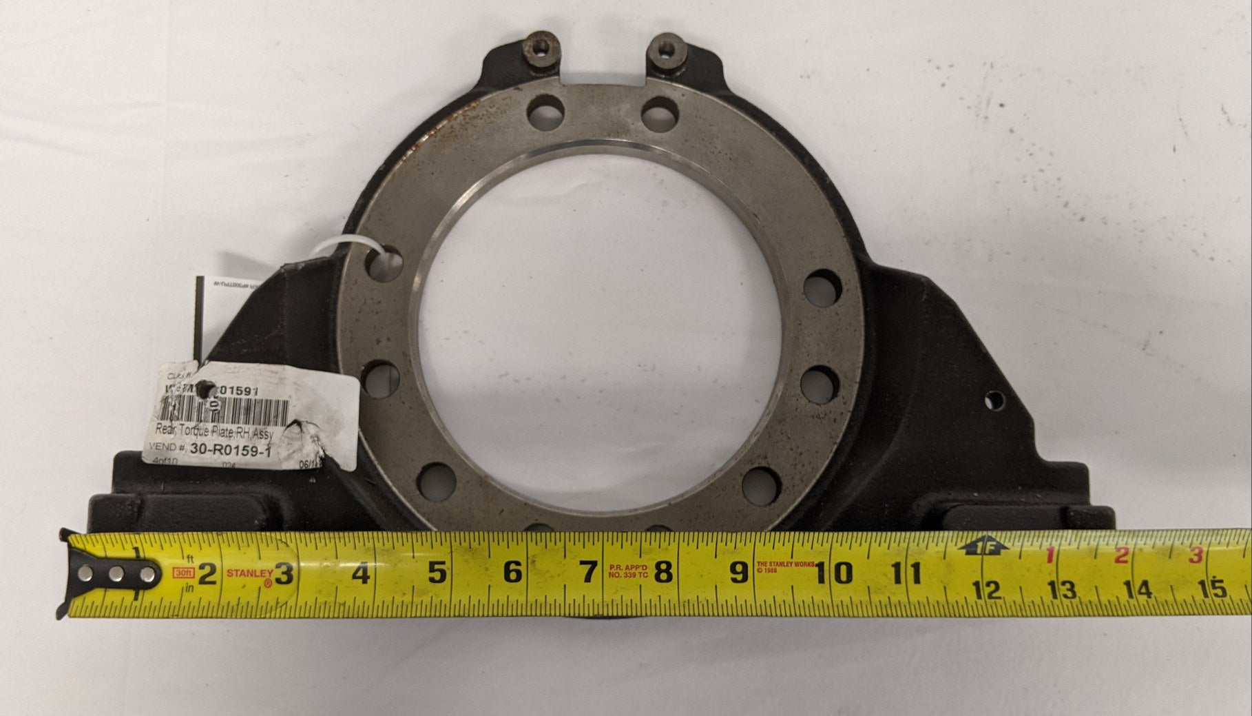 Freightliner WEM Cast Iron Hydraulic Disc Brake Anchor Plate - P/N WEM 30R01591 (9651820790076)