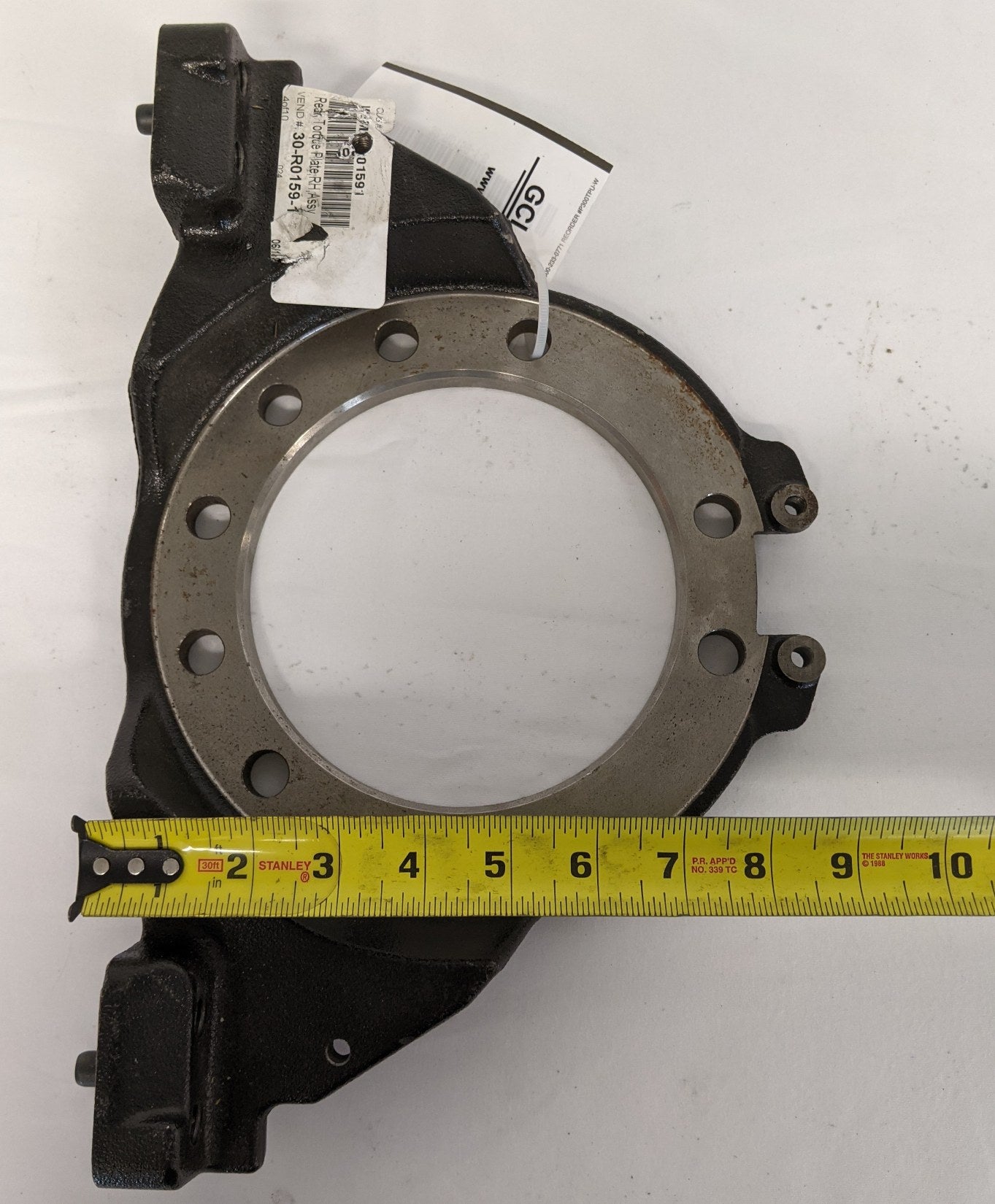 Freightliner WEM Cast Iron Hydraulic Disc Brake Anchor Plate - P/N WEM 30R01591 (9651820790076)