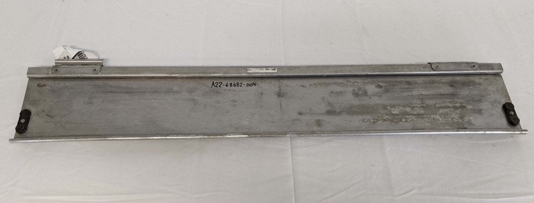 Used Freightliner Polished Hinged Fairing Kick Plate - P/N A22-68682-004 (9655393419580)