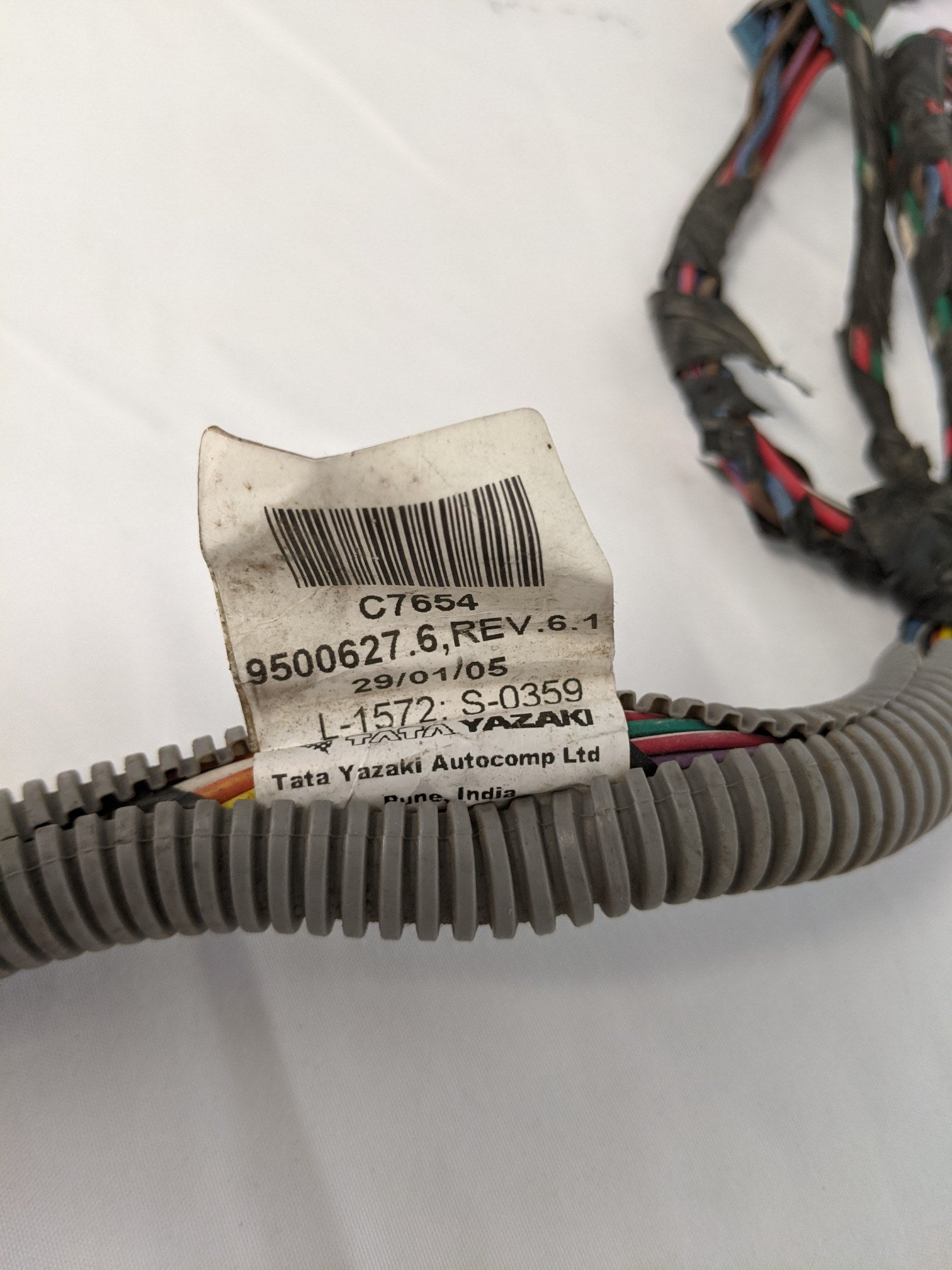 Damaged Freightliner Columbia HVAC Wiring Harness w/ Actuators - P/N BOA93672 (9656276877628)