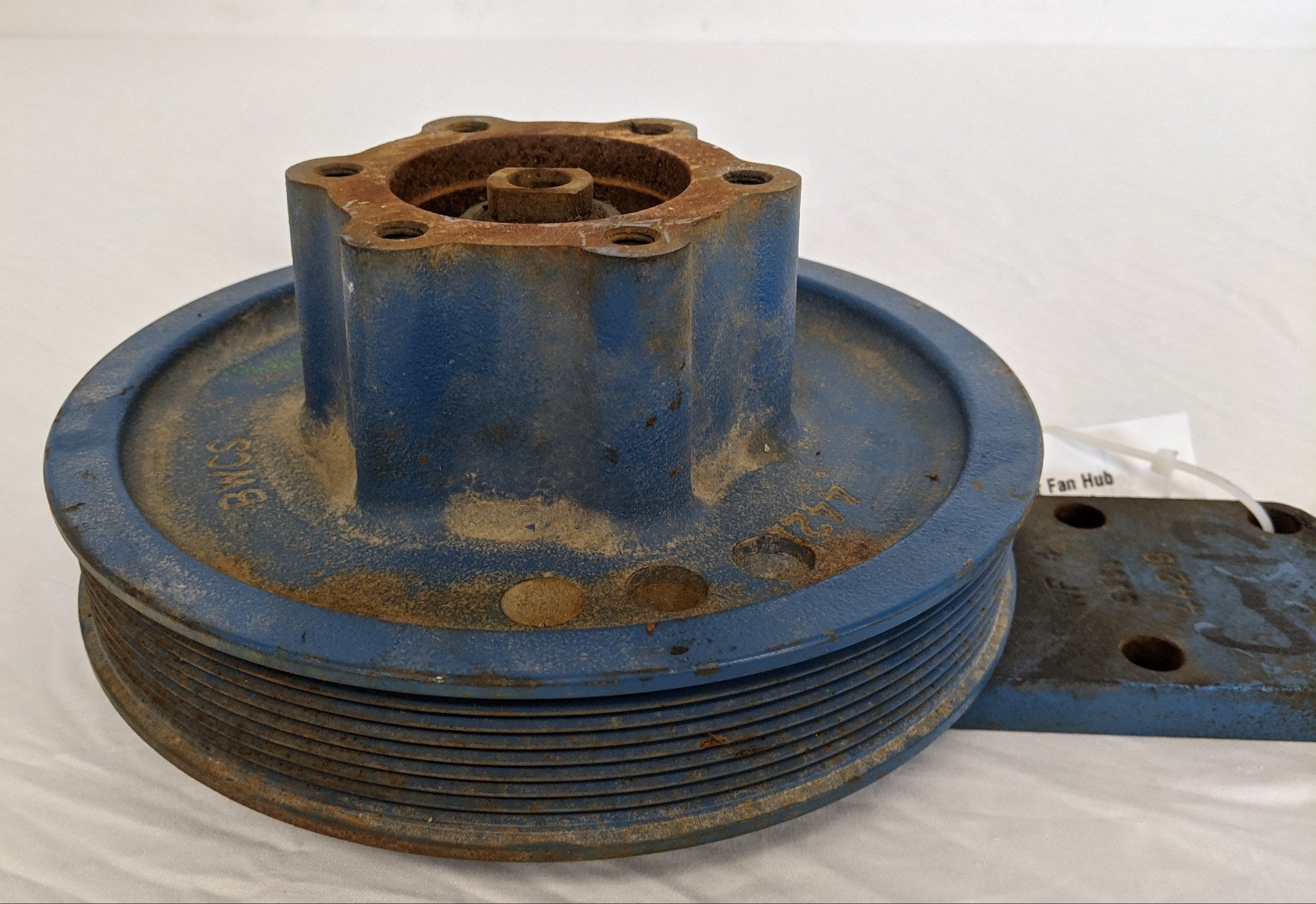 Borg Warner Fan Hub & Pulley For Assembly P/N 1077-09354-02
