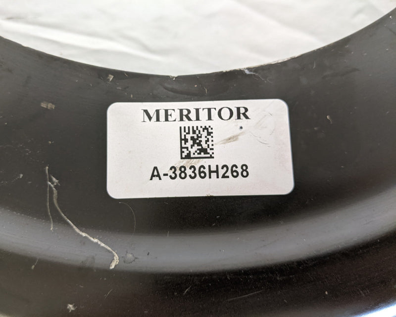 Used *Set* Meritor EX Rear Disc Brake Rotor Dust Shield- P/N 3836H268 (9692291989820)