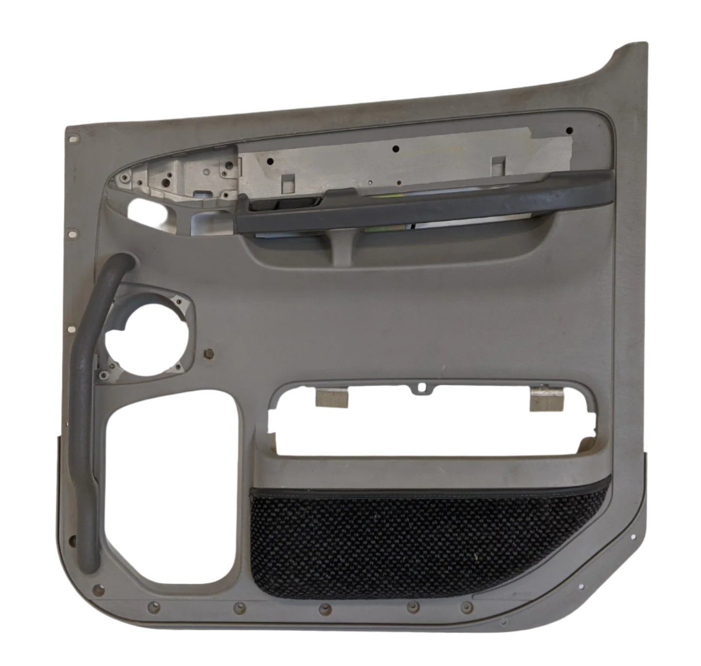 Damaged Freightliner Columbia RH Gray Inner Door Panel - P/N 18-33891-000 (9673673474364)