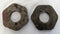 *Lot of 2* Used Meritor Steering Axle Spindle Nut Sets - P/N 1227D108, 1227S1527 (9680695329084)