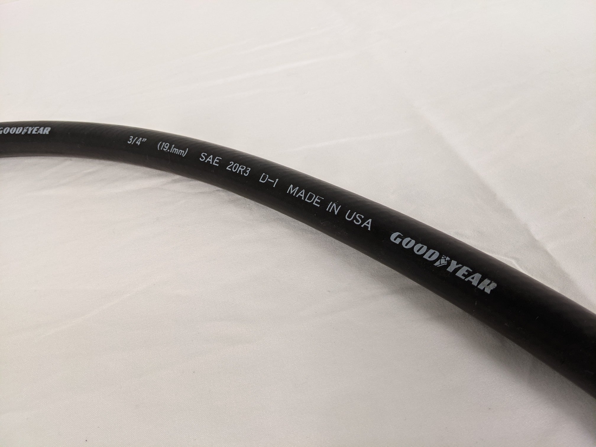 Goodyear 4 foot Length of 20R3 Class D-1, 3/4" ID Water Antifreeze Hose (9681349116220)