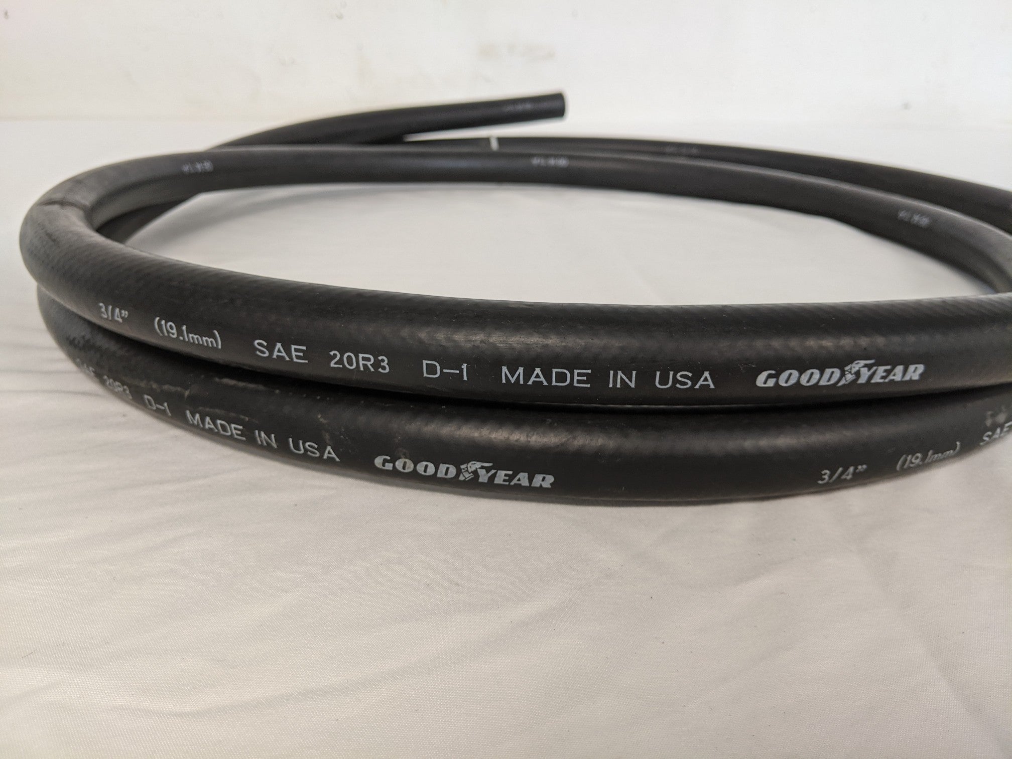 Goodyear 137 Inch  Length of 20R3 Class D-1, 3/4" ID Water Antifreeze Hose (9681269981500)