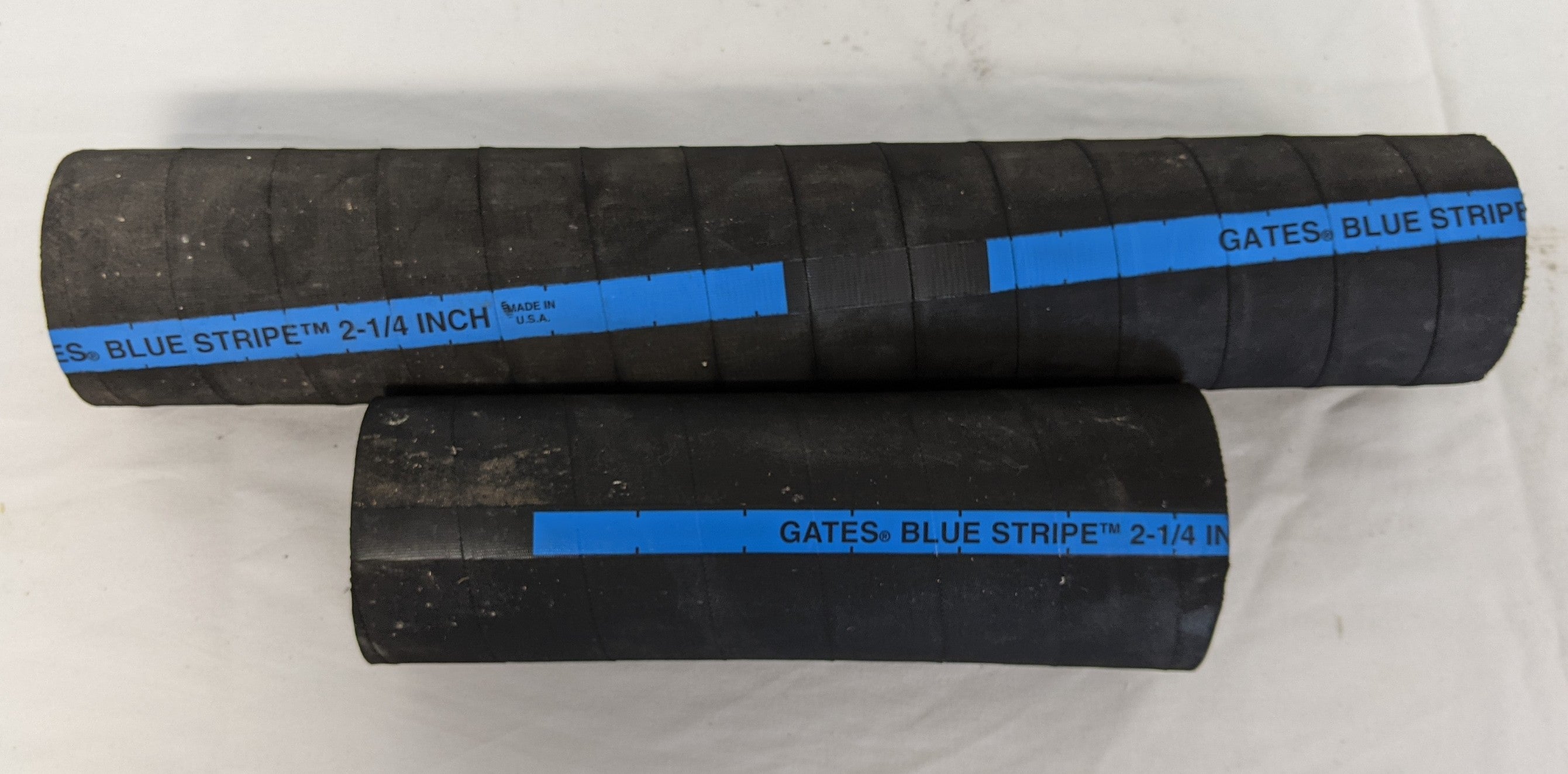 *Lot* Used Gates Blue Stripe 2 ¼" ID Various Length Radiator Hose -P/N 4175SC225 (9682503106876)