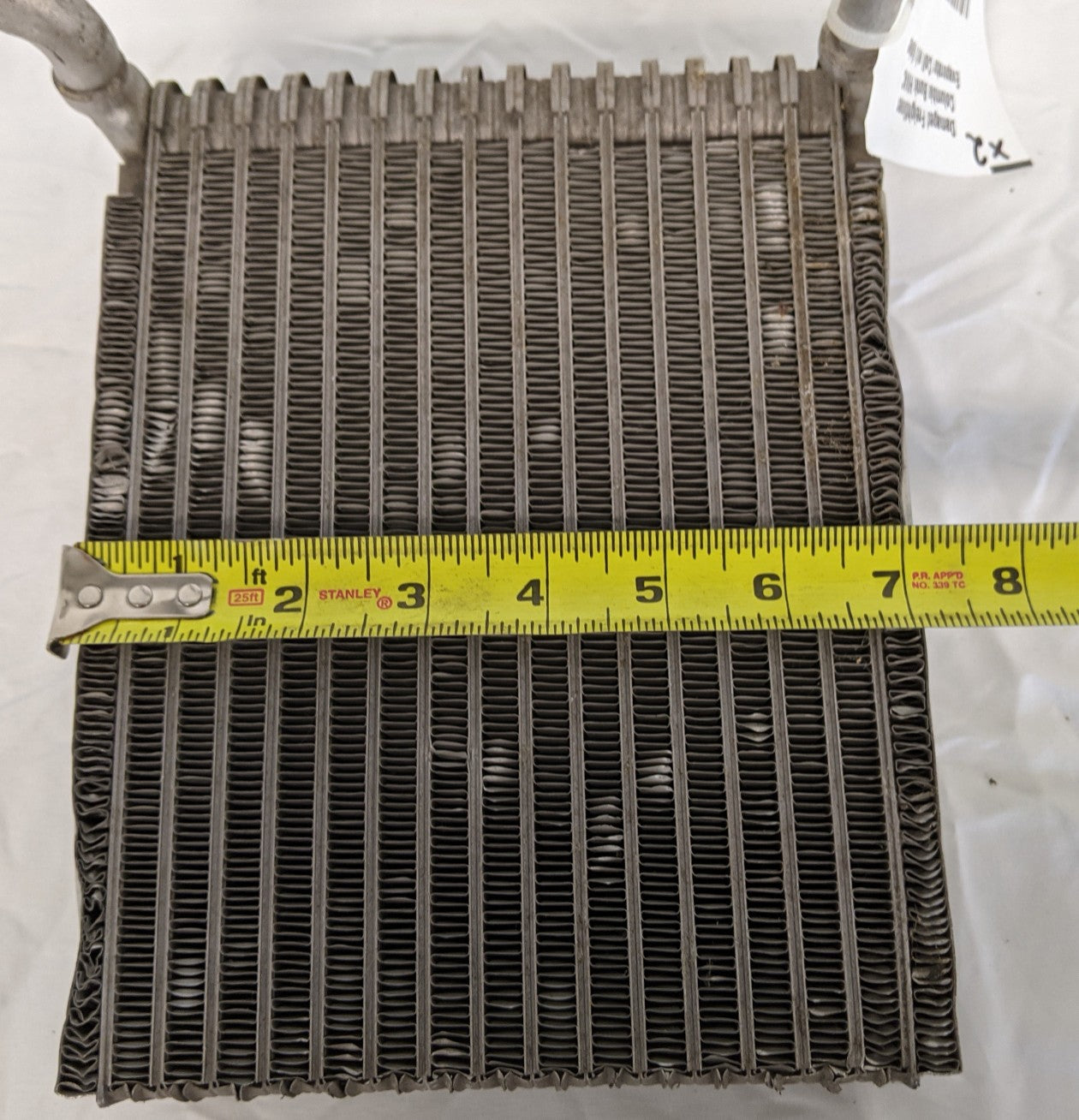 Damaged Freightliner Columbia Bunk HVAC Evaporator Coil w/o Valve- P/N BOA 91567 (9684155105596)